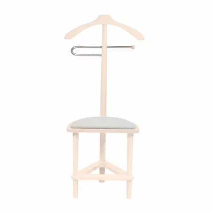 Вешалка со стулом ЛЕСЕТ Атланта Слоновая кость / LESET_1