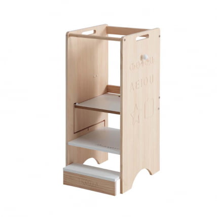 Стул-подставка Микуна Тротта МОНТ-1872 Ватервоод/Вхите / Micuna Trotta MONT-1872 Waterwood/White_3