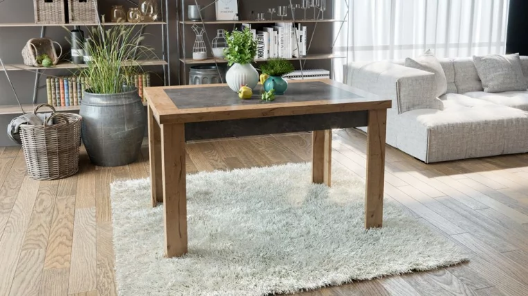 Стол обеденный Хьюстон тип 4 Дуб Вотан/Моод Темный_2