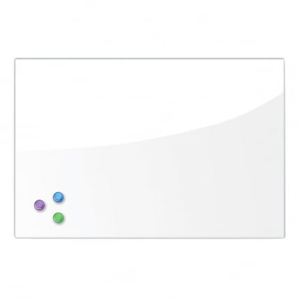 Доска магнитно-маркерная стеклянная БРАУБЕРГ 40х60 см Белая / BRAUBERG_0