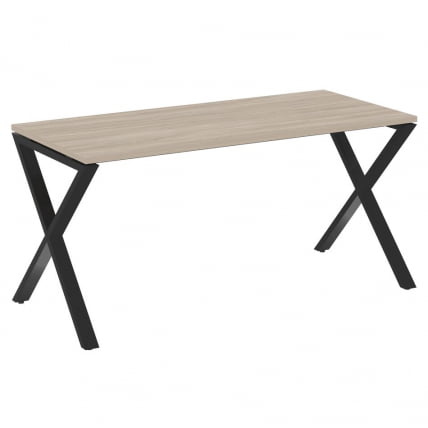 Стол рабочий ЛОФТ ВР.Л-СРКС-4.7 Металл черный Дуб Аттик / LOFT VR.L-SRX-4.7_0