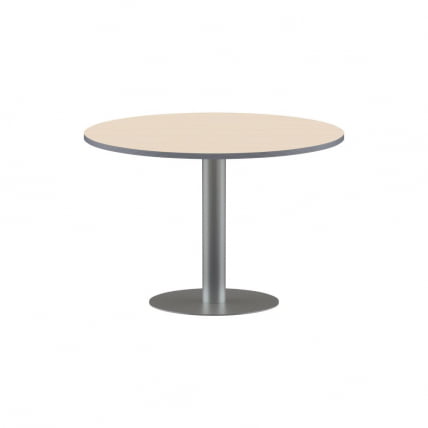 Конференц-стол на 4 человека ИМАГО ПРГ-100 Клен-алюминий / IMAGO_0