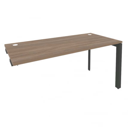 Стол-приставка на П-образном м/к к опорным элементам ОНИКС О.МП-СПР-4.7 Дуб Аризона/Антрацит / ONIX O.MP-SPR-4.7_0