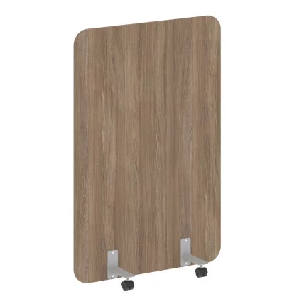 Перегородка на металлических опорах, на роликах Р-лине ДП.Р-100-150 Дуб Аризона / R-line DP.R-100-150_0