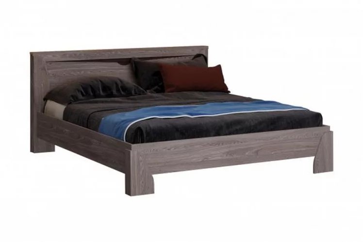 Кровать 1200 Лючия 33.08 с настилом Ясень анкор темный Венге_0