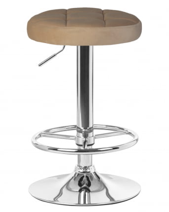 Табурет барный ДОБРИН БРУНО Бежевый велюр МДЖ9-10 / DOBRIN BRUNO MJ9-10_0