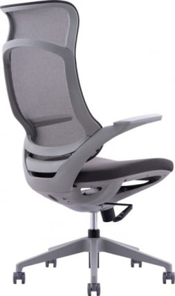 Кресло руководителя Еверпроф Спирит Сетка Серый / Everprof Spirit_3