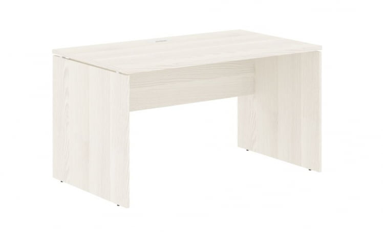 Стол письменный ЕДИС ЕДСТ 1380 Ясень Траун Белый / EDIS EDST_0