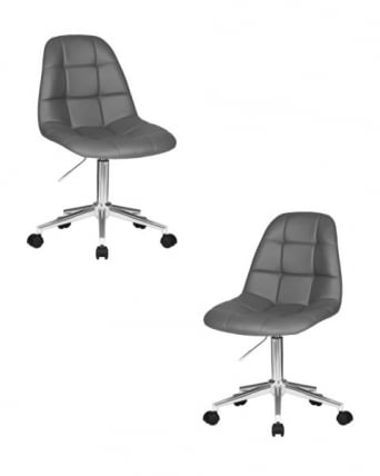 Офисное кресло для персонала ДОБРИН МОНТЙ (серый) 2 шт / DOBRIN MONTY_0