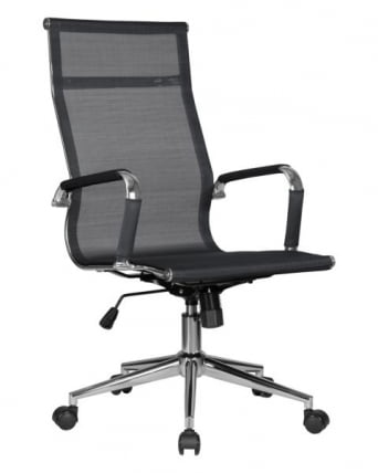 Офисное кресло для персонала ДОБРИН CАРТЕР (черный) / DOBRIN CARTER_0