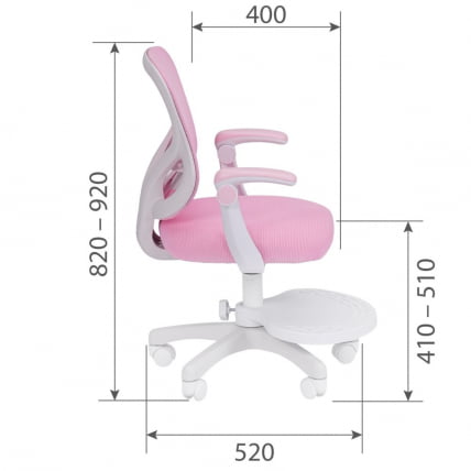 Детское кресло CХАИРМАН КИДС CХ106 Розовый / CHAIRMAN KIDS CH106_5