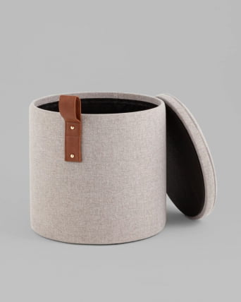 Пуф с ящиком Эркки КСС серый / XS_1