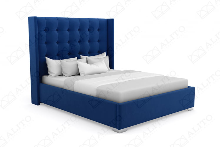 Кровать Милано 140кс200 велюр Севен 115 / Milano 140x200 Seven_19