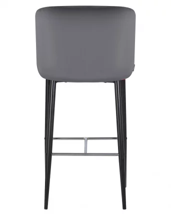 Стул барный ДОБРИН CХРИСТИАН 75 Темно-серый велюр В108-91 / DOBRIN CHRISTIAN V108-91_4