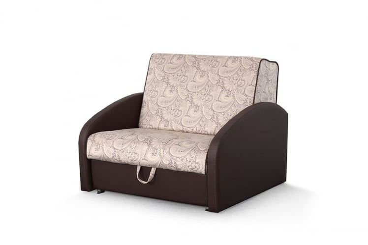 Диван-кровать Оливер Стандарт Роял бежево лиловый Домус шоколад_0