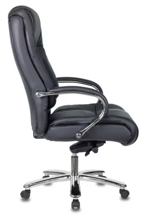 Кресло руководителя Бюрократ Т-9925СЛ кожа Черный / T-9925SL_2