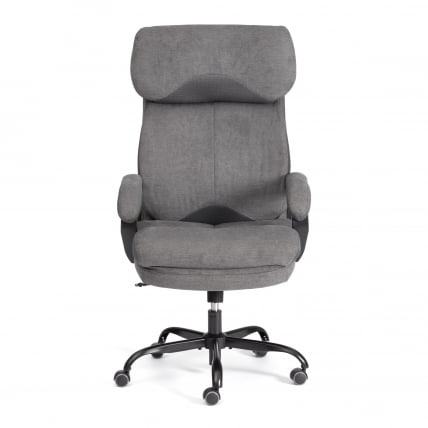 Кресло руководителя Дуке метал БЛ ткань, серый, КУБ 05/ТВ-12 / Duke metal BL KUB 05/TW-12_4