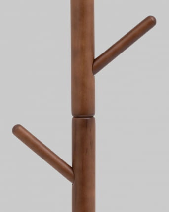 Вешалка напольная Хоок Темное дерево / Hook_8