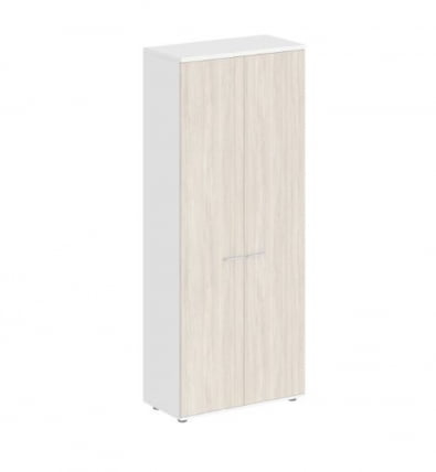 Шкаф высокий двухдверный Сигма СГ.811.ВХ.ОЛ Белый Дуб светлый / Sigma SG.811.WH.OL_0