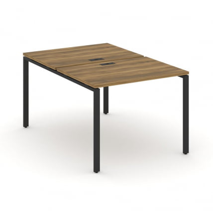 Рабочая станция двухсторонняя на 2 места CОНCЕПТ CН.ДРС-001 Сандал Янтарный Черный / CONCEPT CN.DRS-001_0