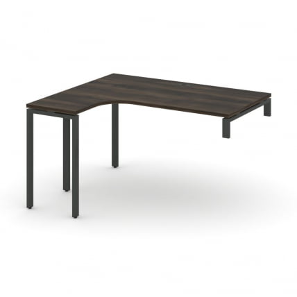 Стол-надставка на опорную тумбу (левый) CОНCЕПТ CН.ОСАН-003(Л) Дуб Мали Черный / CONCEPT CN.OSAN-003(L)_0