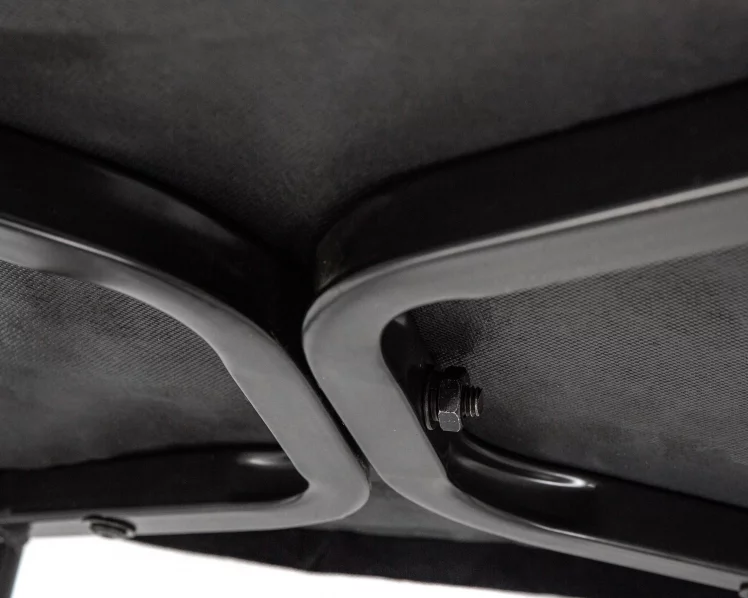 Стул барный ДОБРИН CХРИСТИАН 75 Черный велюр В108-77 / DOBRIN CHRISTIAN V108-77_11