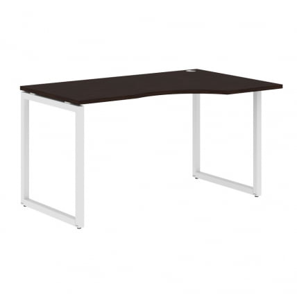 Стол письменный правый КСТЕН-К КСКCЕТ 149 Р Легно темный Белый / XTEN-Q XQCET R_0