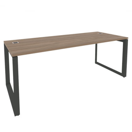 Стол рабочий руководителя на О-образном м/к ОНИКС О.МО-СРР-6.8 Дуб Аризона/Антрацит / ONIX O.MO-SRR-6.8_0