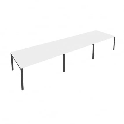 Переговорный стол (3 столешницы) Метал Сйстем Б.ПРГ-3.4 Белый/Антрацит / Metal System_0