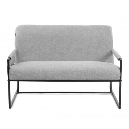 Диван Чарли ЛУКС/Чарли Люкс велюр/букле, ВТ шапе силвер / Charli LUX/Чарли VT shape silver_4