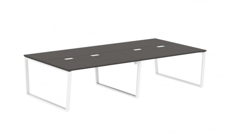 Стол переговорный ЕДИС ЕВCТ 3116 Мокко Мокко Белый / EDIS EVCT_0