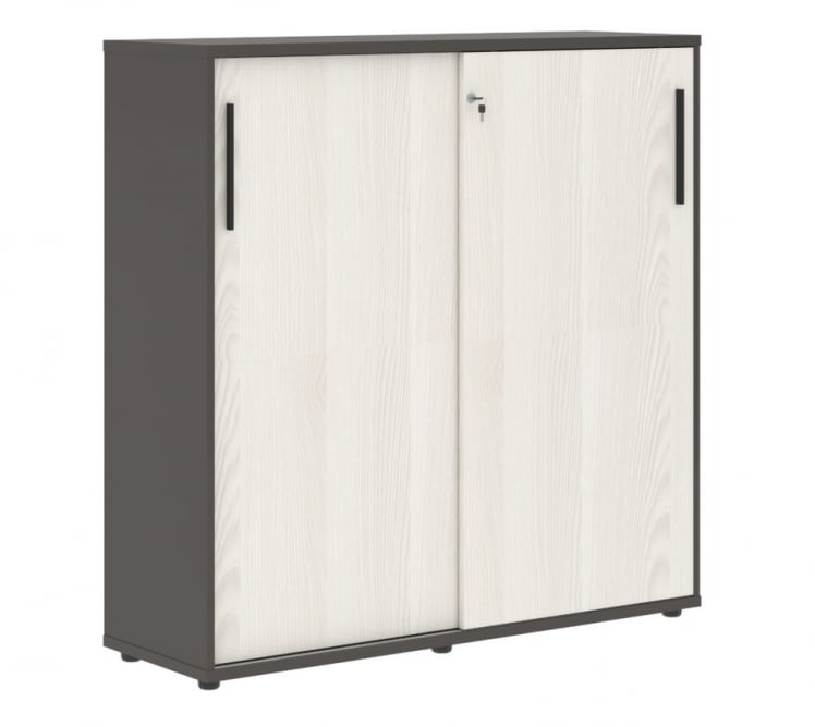 Шкаф с дверьми-купе ЕДИС ЕМC 1343 Ясень Траун Черный Мокко / EDIS EMC_0