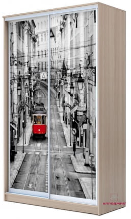 Шкаф-купе Хит-23-12-77 Лондон Ясень шимо светлый_0