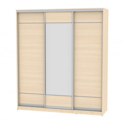 Шкаф-купе Б-220х200х60-1(ДМ-Д7Д8Д7) / B-220х200х60-1(ДМ-D7D8D7)_0