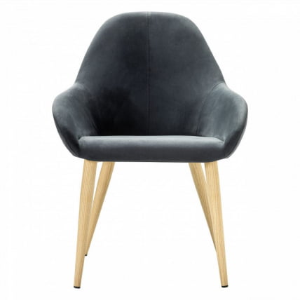 Стул Кент Диаг грей/нат.дуб / Kent Diag grey/нат.дуб_1