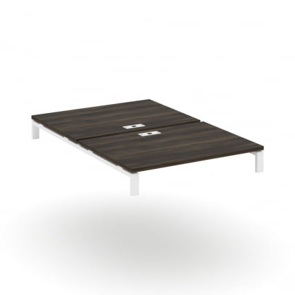 Двойной стол надставка на две опорные тумбы CОНCЕПТ CН.ДСН-005 Дуб Мали Белый / CONCEPT CN.DSN-005_0