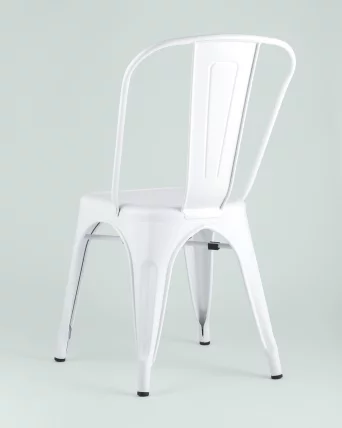 Стул ТОЛИКС с высокой спинкой Белый глянцевый / TOLIX_4