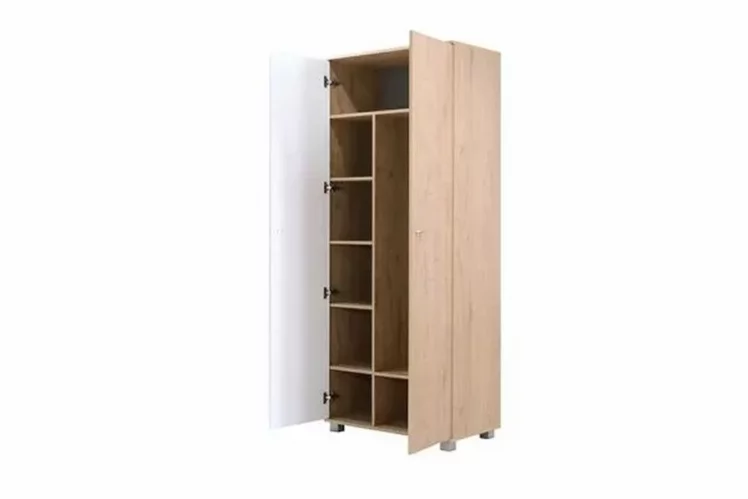 Шкаф для одежды Хаски 21 Дуб Ирландский Белый_1