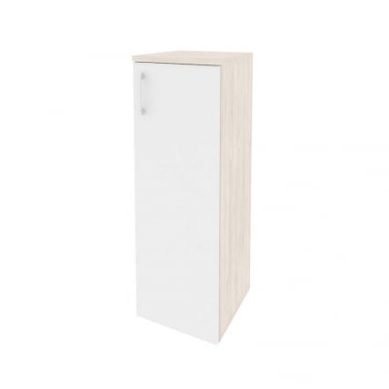 Шкаф средний узкий правый ОНИКС О.СУ-2.3(Р) Денвер Светлый/Белый / ONIX O.SU-2.3(R)_0