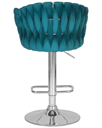 Стул барный ДОБРИН МАРCЕЛ Морской волны велюр МДЖ9-99 / DOBRIN MARCEL MJ9-99_4