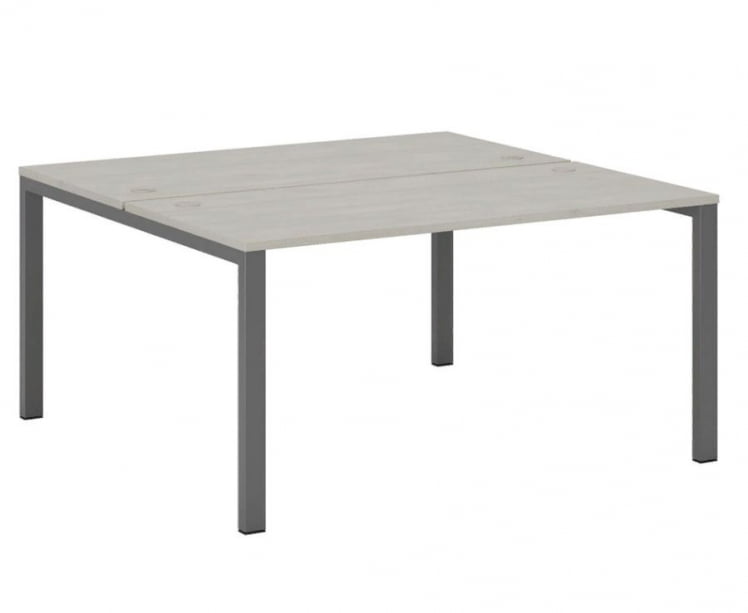 Бенч-система две столешницы Нев Лине НЛН36318324 Дуб шамони светлый / New Line NLN36318324_0