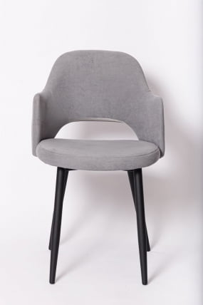 Стул К14 блаcк Серый (РС-26\ч) / black_1