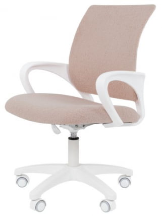 Детское кресло CХАИРМАН ТИН (КИДС) 103 белый пластик БАРНИ (БАРНИ) Зефир / CHAIRMAN (KIDS) (BARNI)_12