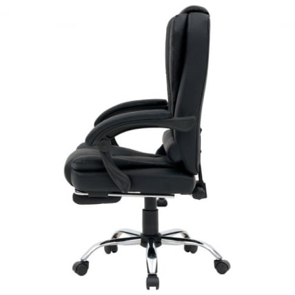 Кресло офисное CРОМЕКС (КРОМЕКС) Лоунге МС-007 экокожа черное / CROMEX Lounge MS-007_5