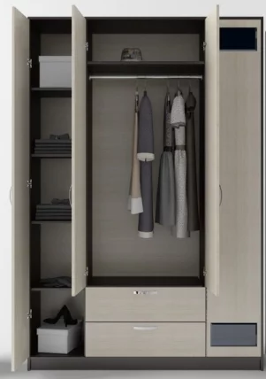 Шкаф 4-х створчатый Венера с зеркалом_79579_1