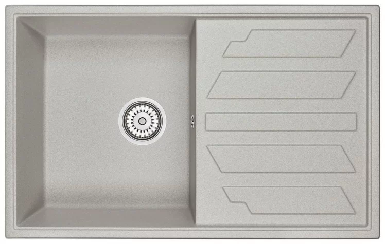 Кухонная мойка ГРАНУЛА 8002 Базальт / GRANULA_0