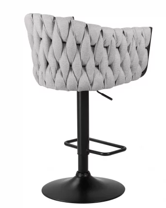 Стул барный ДОБРИН ЛЕОН Серая ткань ЛАР 275-17 / DOBRIN LEON LAR_3