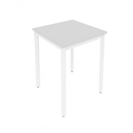 Стол письменный на металлокаркасе СЛИМ СЙСТЕМ С.СП-1.1 Серый-Белый / SLIM SYSTEM_0