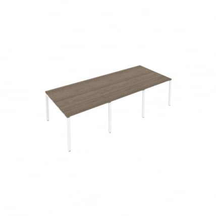 Переговорный стол (3 столешницы) Метал Сйстем Б.ПРГ-3.1 Вяз/Белый / Metal System_0