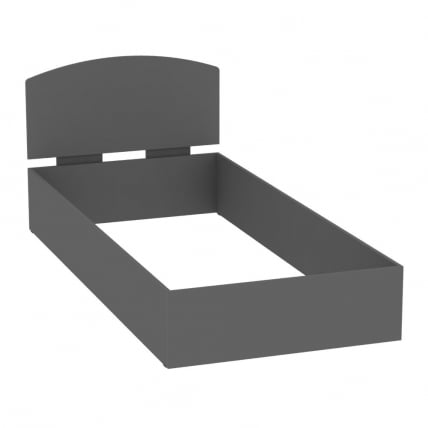 Кровать Алиса(Л5)947х798х2063(Графит) / Алиса(L5)947х798х2063(Графит)_0